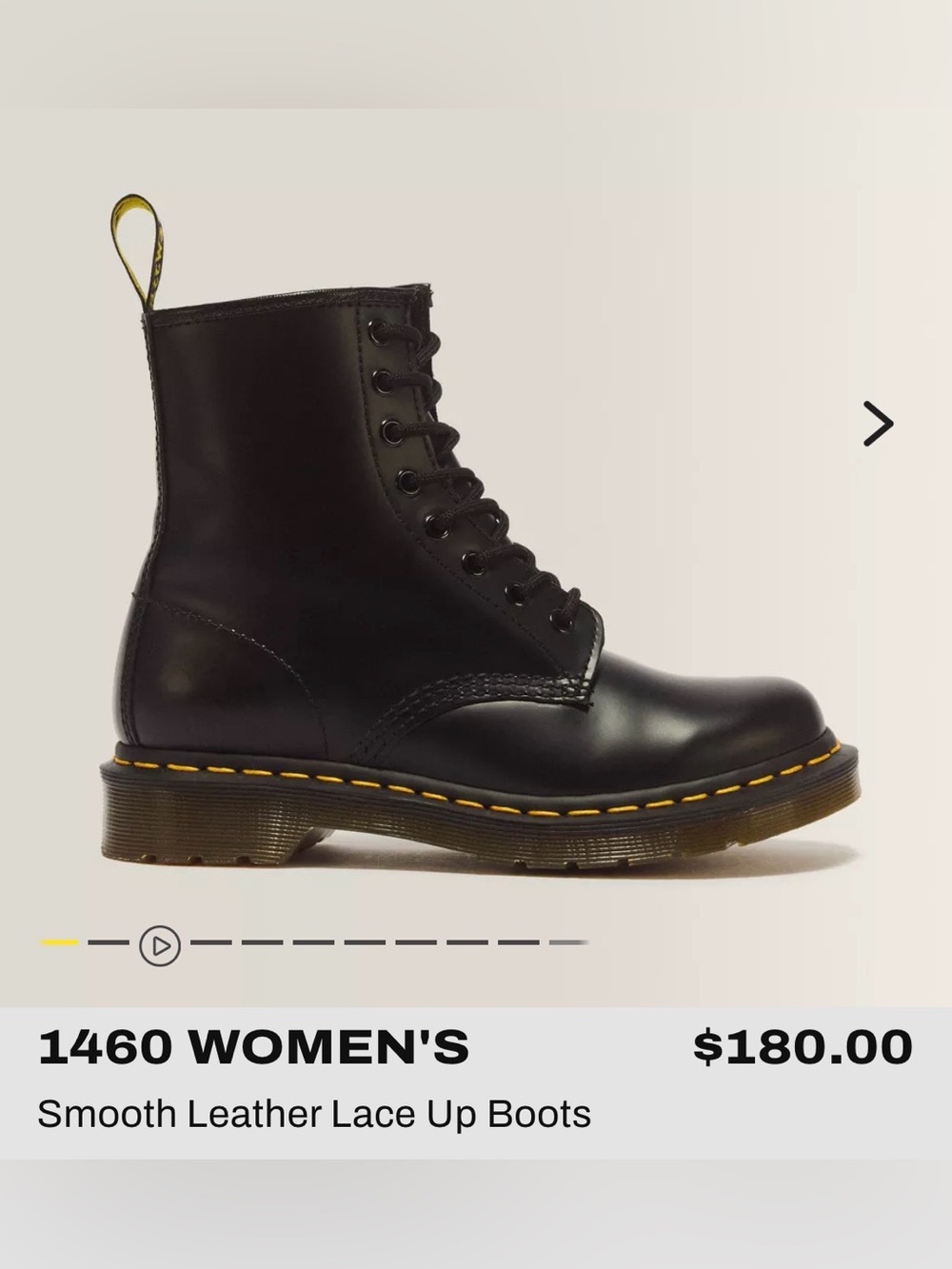 Dr. Martens 1460 Lace Up Boots Women’s size 9